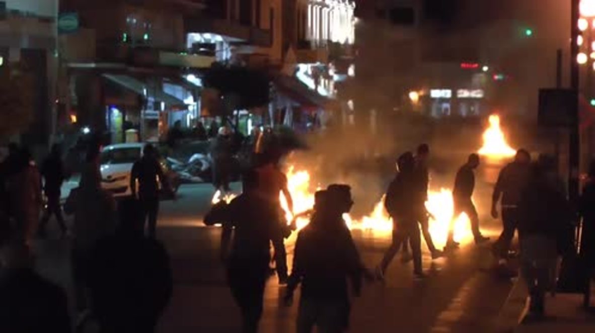 Greece: Right-wing extremists target Mytilene refugee protest camp