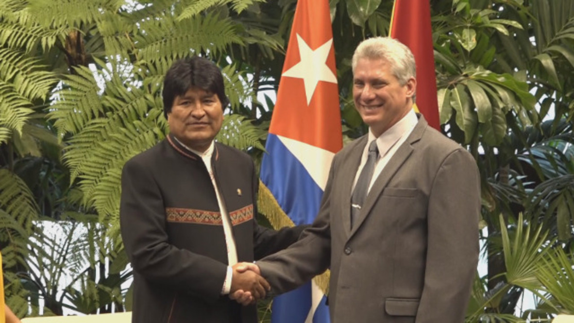 Cuba: Bolivian President Evo Morales starts official visit to Havana