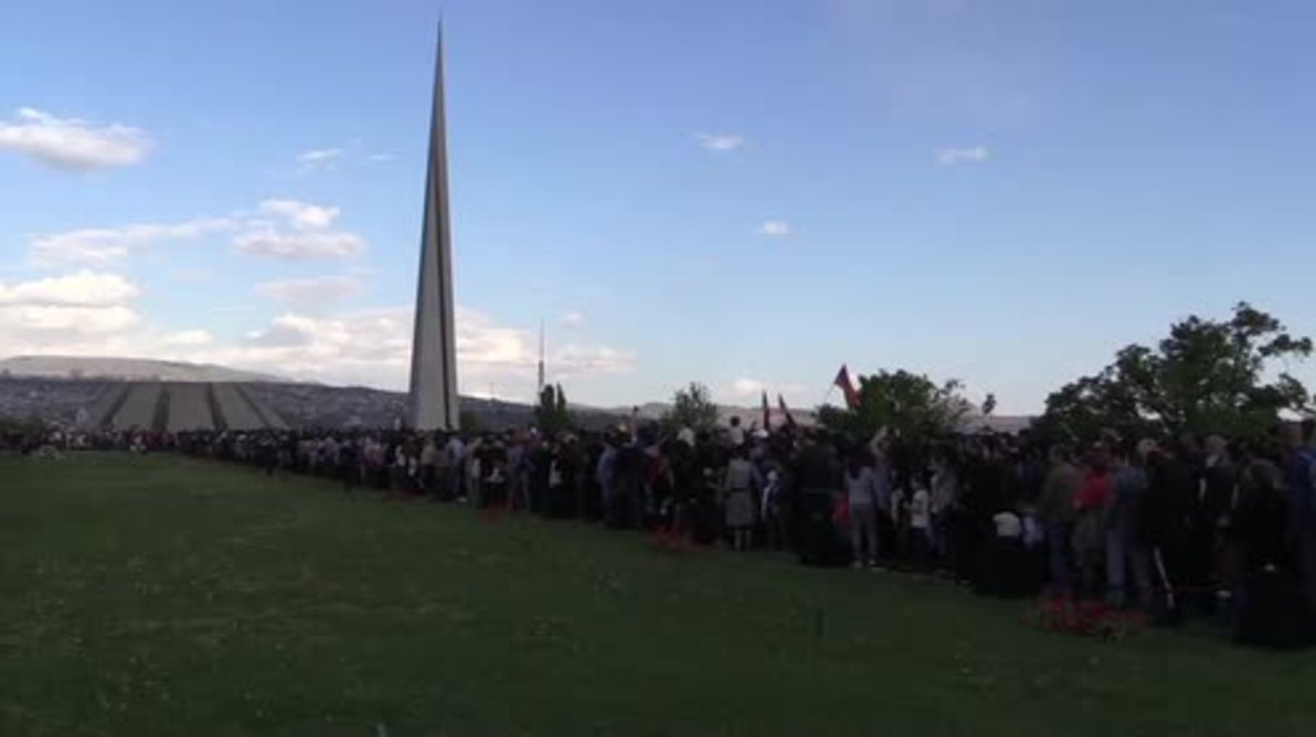 Armenia: Thousands commemorate 103rd anniversary of Armenian Genocide