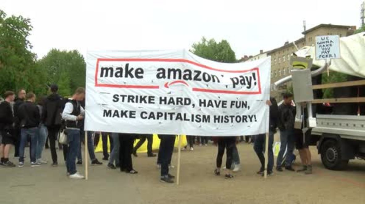 Germany: Amazon chief receives hostile reception from workers