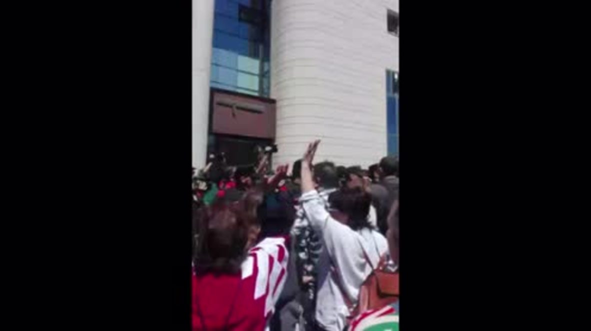 Spain: Dozens outraged by verdict on 'wolf pack' gang-rape case
