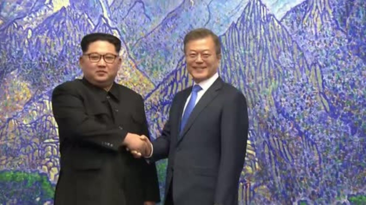 Zona Desmilitarizada de Corea: Kim Jong-un y Moon Jae-in celebran una histórica reunión
