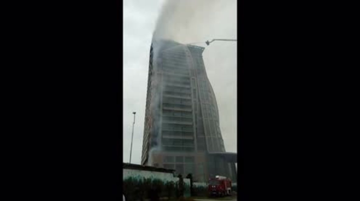 Azerbaiyán: Se registra un incendio en la torre Trump de Bakú