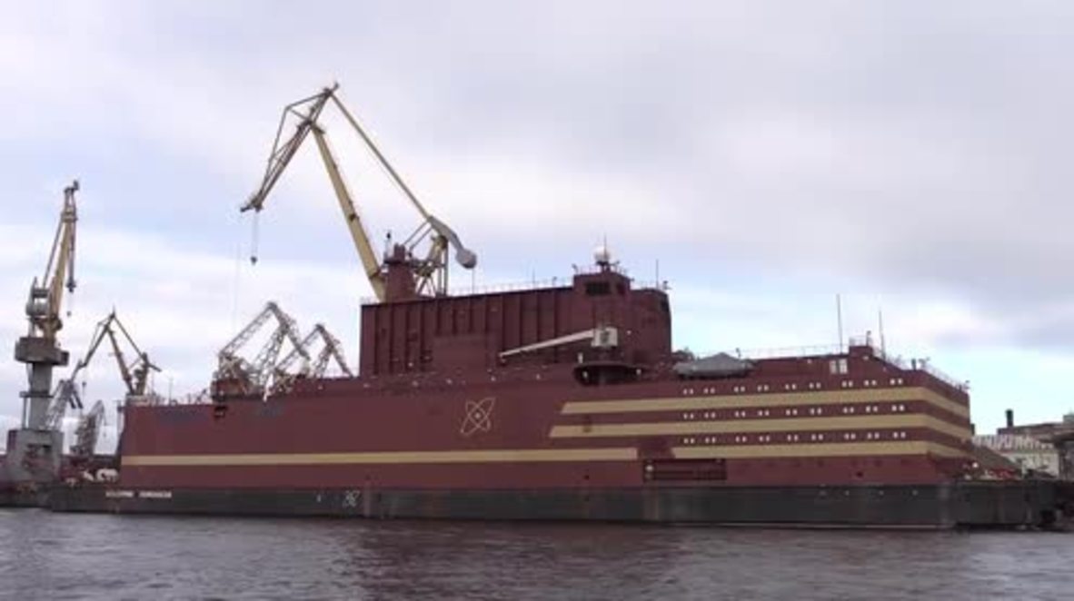 Russia: World's first floating nuclear plant is towed to sea