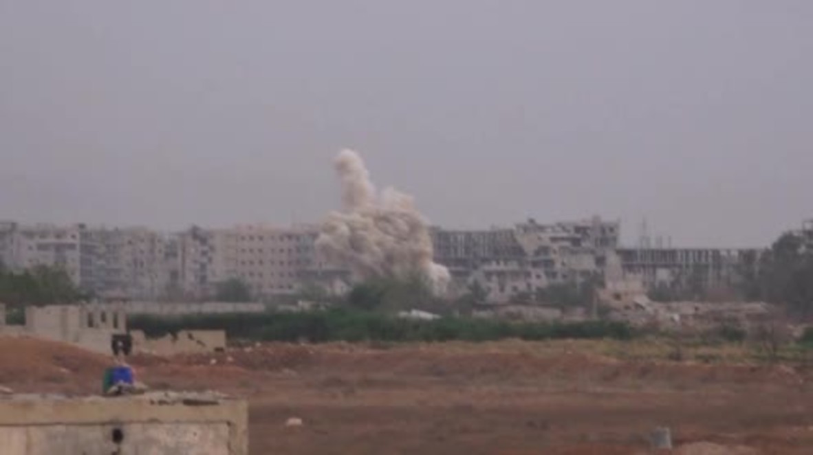Siria: Ejército árabe sirio ataca las posiciones de Estado Islámico en el sur de Damasco