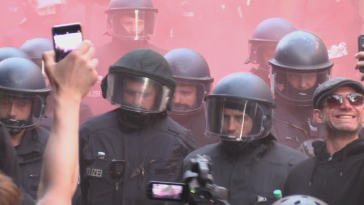 Germany: Clashes erupt at Berlin May Day rally