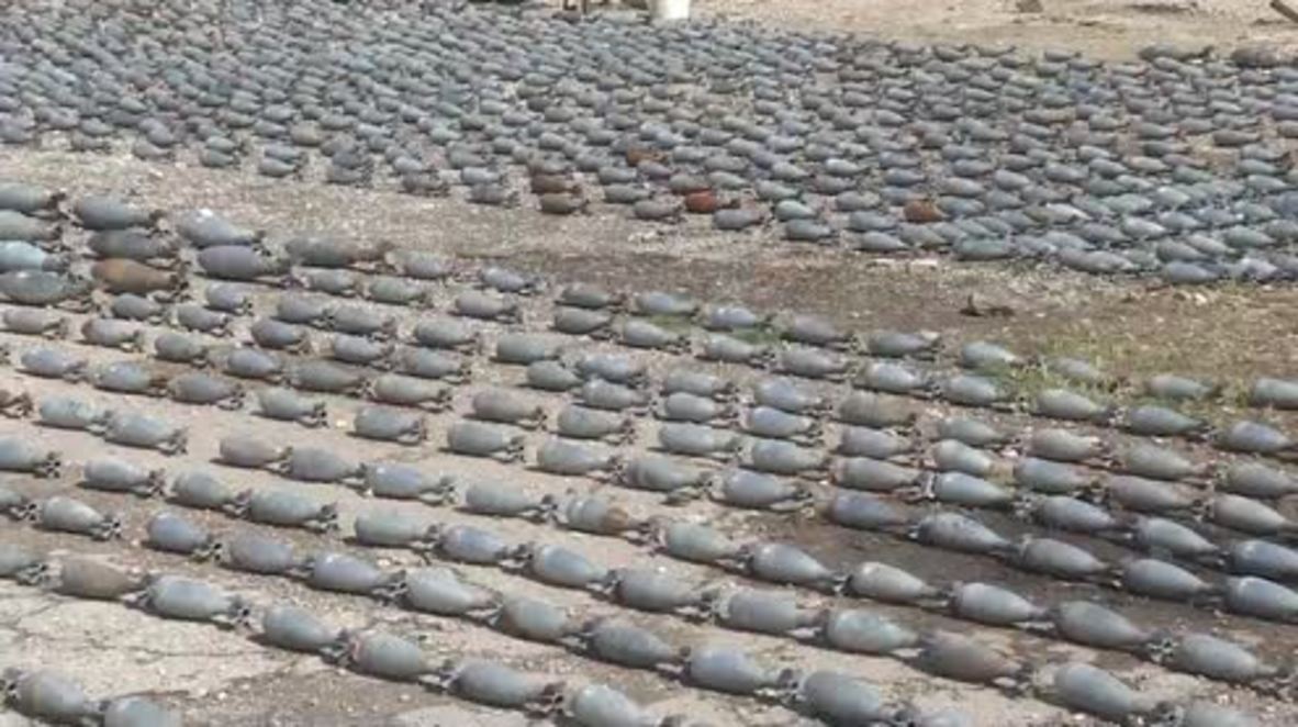 Siria: Cientos de minas provenientes de miembros de la OTAN son desenterradas en Duma