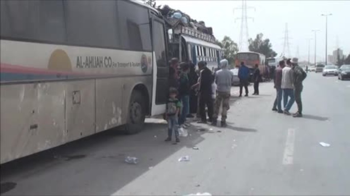 Syria: Militant evacuation from Beit Sahm to Jarabulus continues