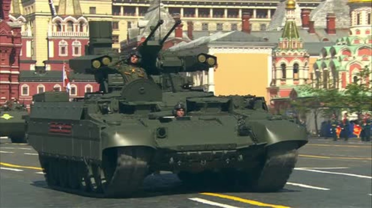 Rusia: Vehículos militares BMPT Terminator o el Urán-6 entre las novedades militares del Desfile de la Victoria