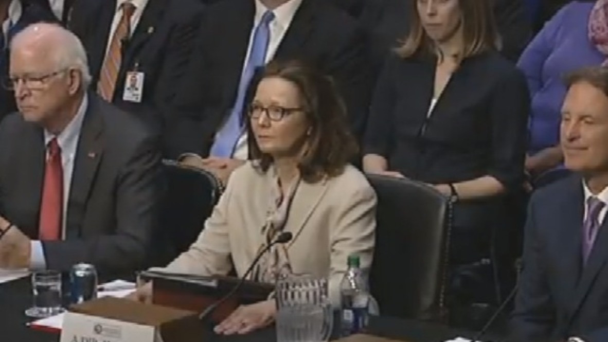 USA: CIA chief nominee Haspel vows not to restart interrogation prog.