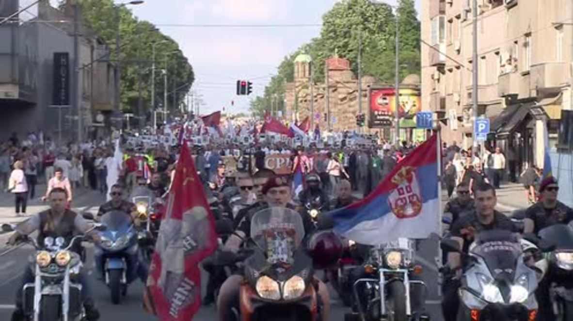 Serbia: 'Tears in our eyes' - Thousands form Belgrade's Immortal Regiment