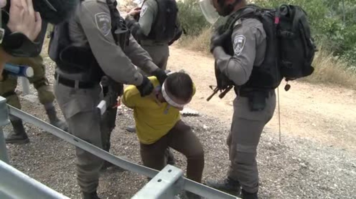 Estado de Palestina: Aumenta la tensión en Belén durante una marcha palestino-israelí