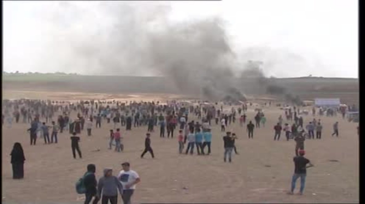 Palestina: Registran enfrentamientos durante las protestas de la Marcha del Retorno
