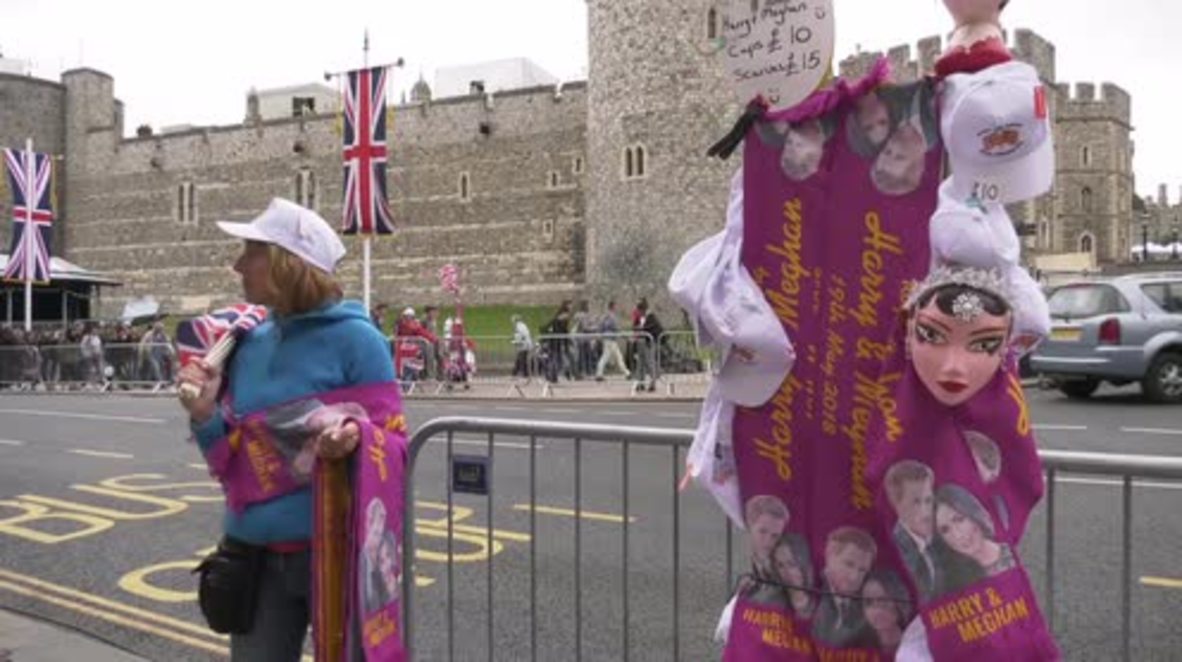UK: Royal wedding preparations in full swing