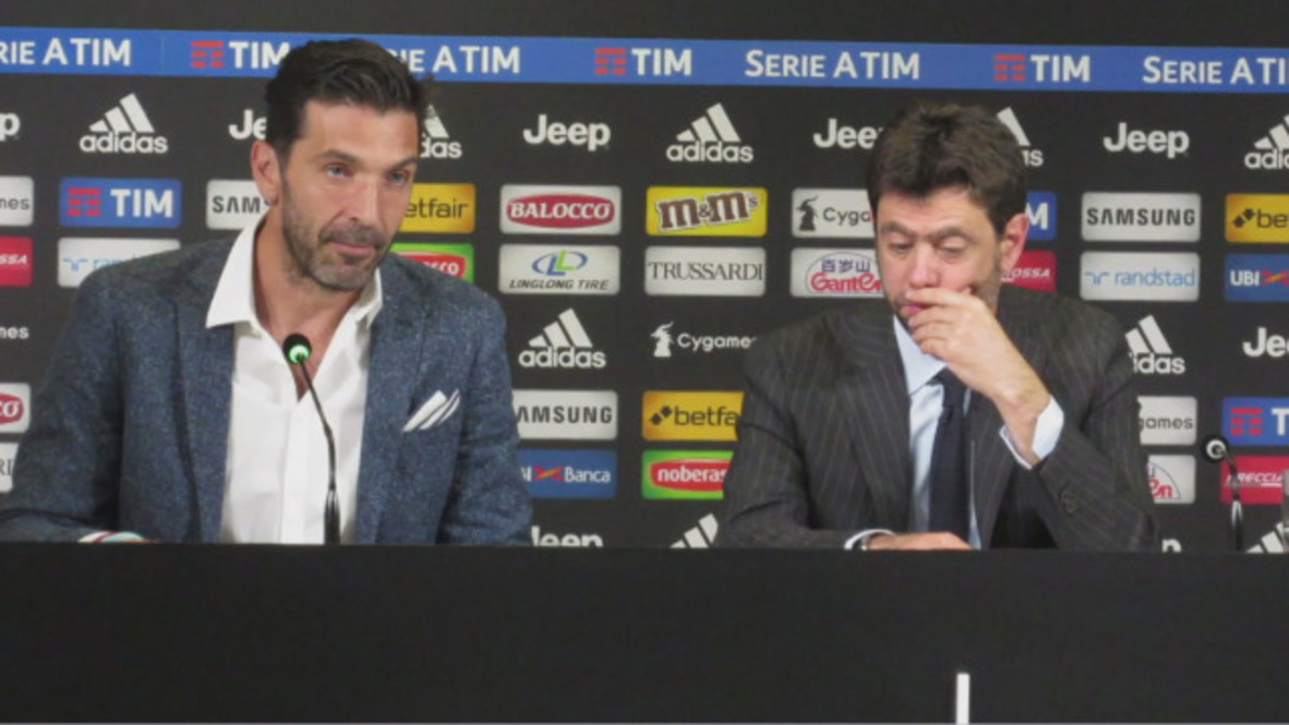Italia: Gianluigi Buffon anuncia su último partido con la Juventus