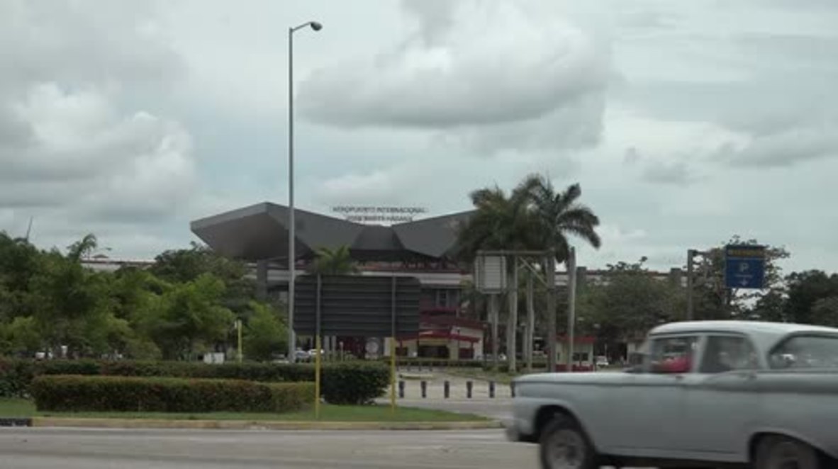 Cuba: "Una explosión y una columna de humo", según testigo del accidente aéreo