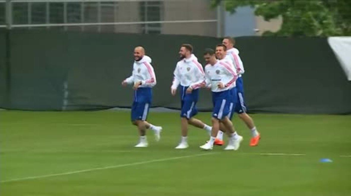 Russia: Russia's first WC training session kicks off in Novogorsk