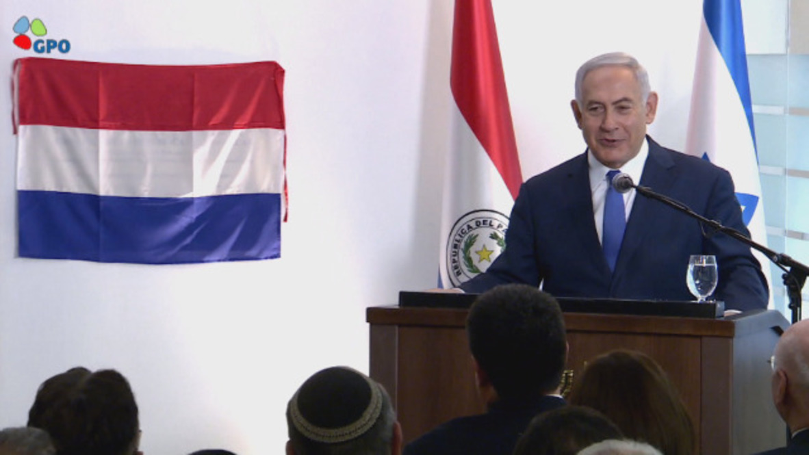 Israel: Netanyahu elogia el traslado de la embajada de Paraguay a Jerusalén