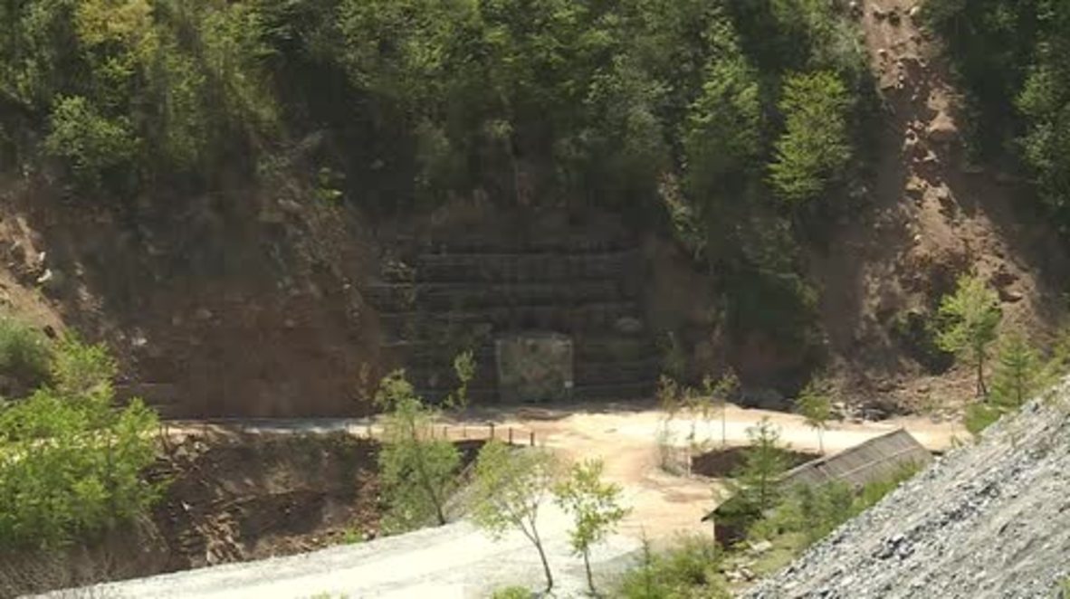 Corea del Norte: Con tres explosiones, Pionyang desmanteló su centro de pruebas nucleares