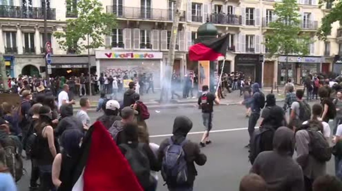 France: Tensions high in Paris as anti-Macron rally builds up