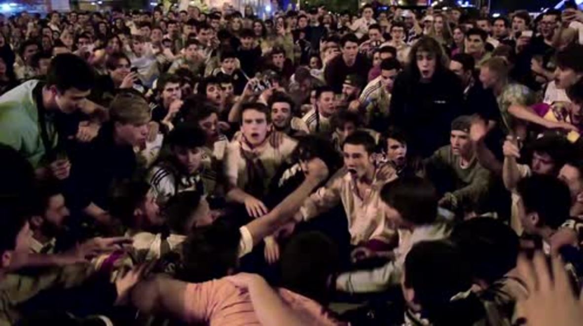 Real Madrid fans filled with euphoria after Champions League triumph