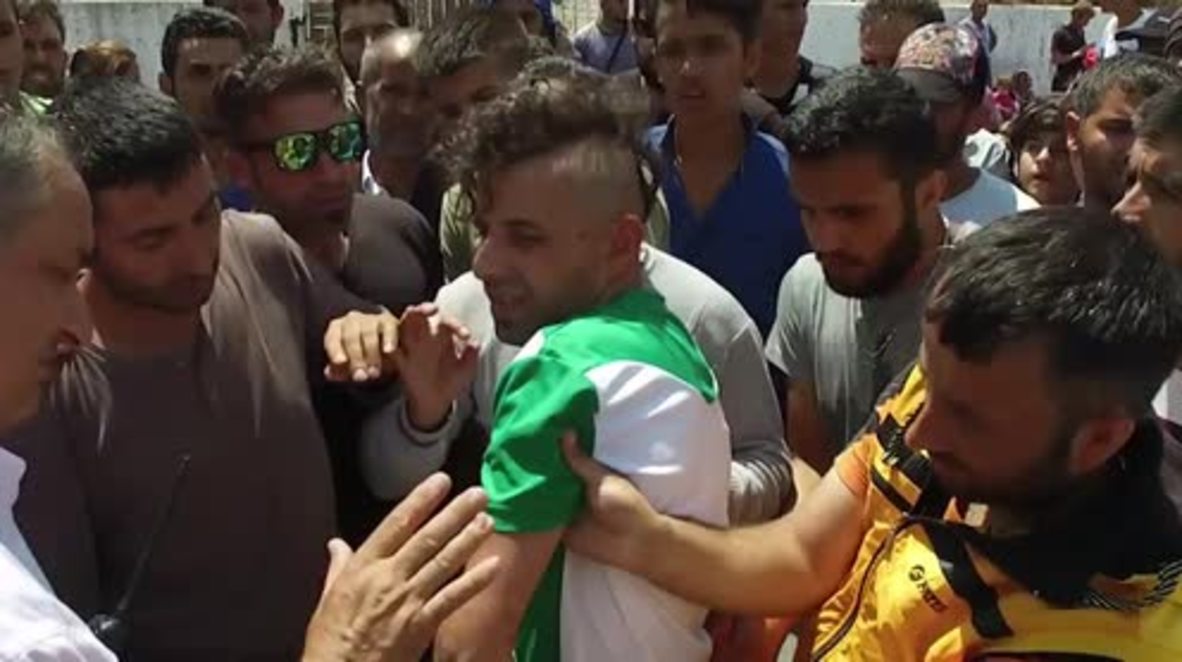 Greece: Kurdish refugees attacked at Lesbos' Moria camp
