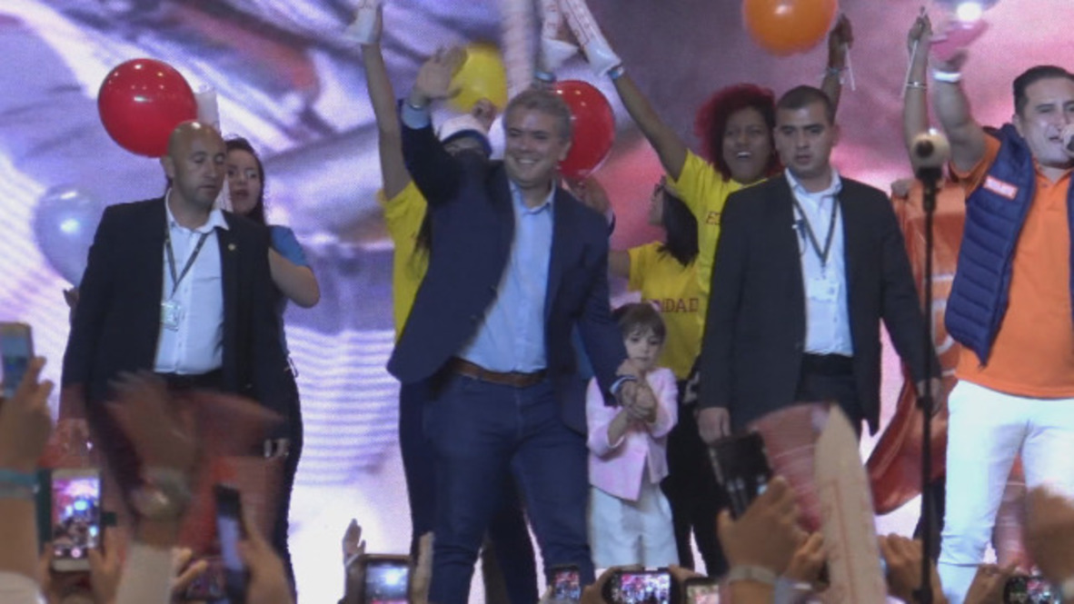 Colombia: Duque wins presidential election first round