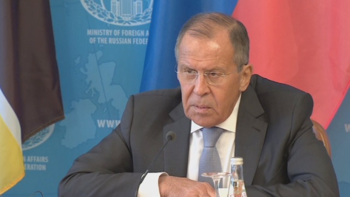 Russia: Lavrov says Syrian troops only should control southern border