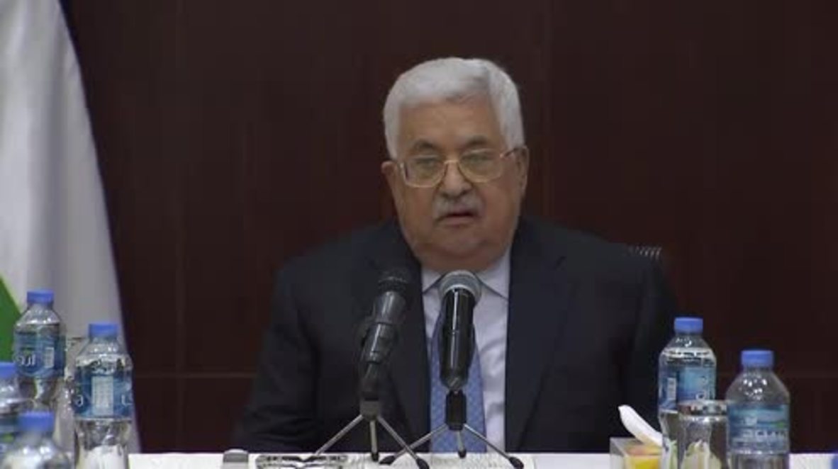 Estado de Palestina: "La ocupación no quiere la paz" - Dice Abbas sobre ataques aéreos israelíes