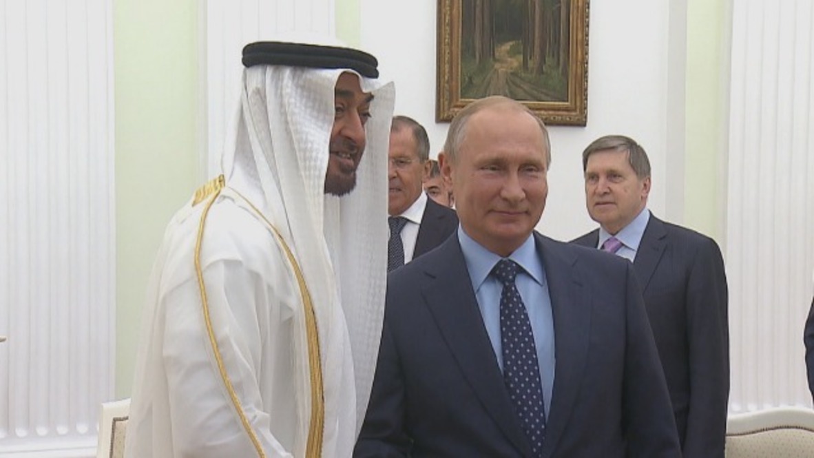 Russia: Putin receives Abu Dhabi Crown Prince in Moscow