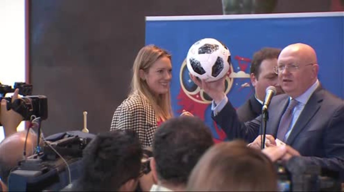 UN: Russia holds reception at UN HQ in run-up to World Cup 2018