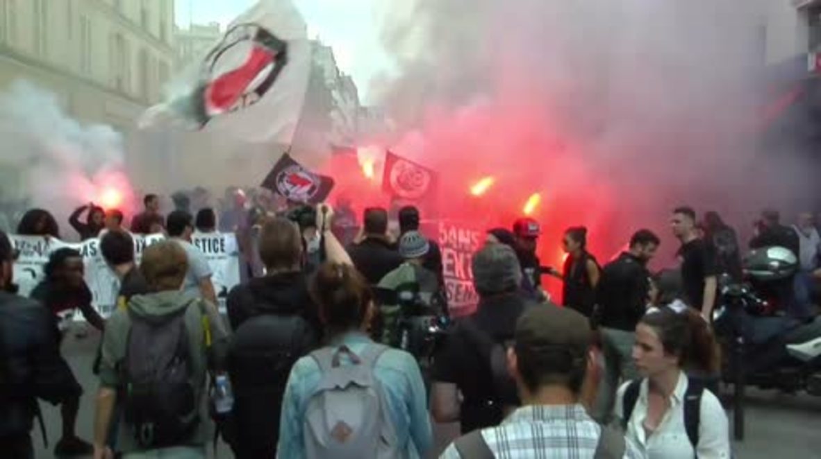 France: Anti-fascists commemorate anniversary of activist Clement Meric's murder