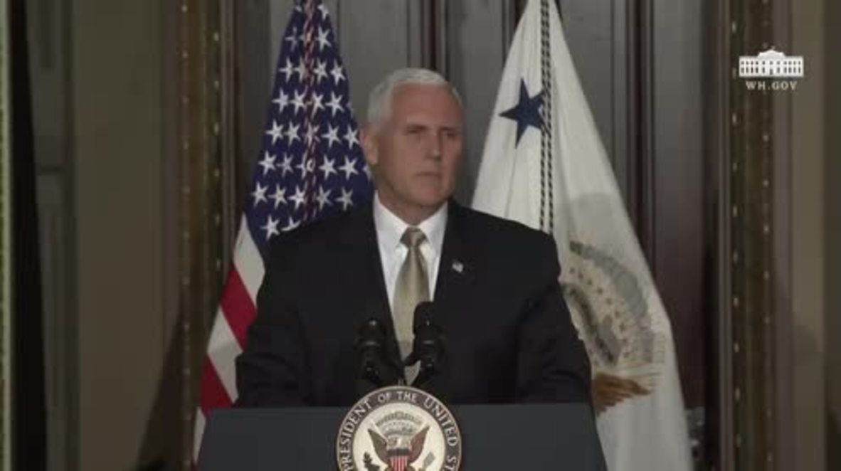 USA: Pence expresses sympathy over 'terrible event' in Guatemala
