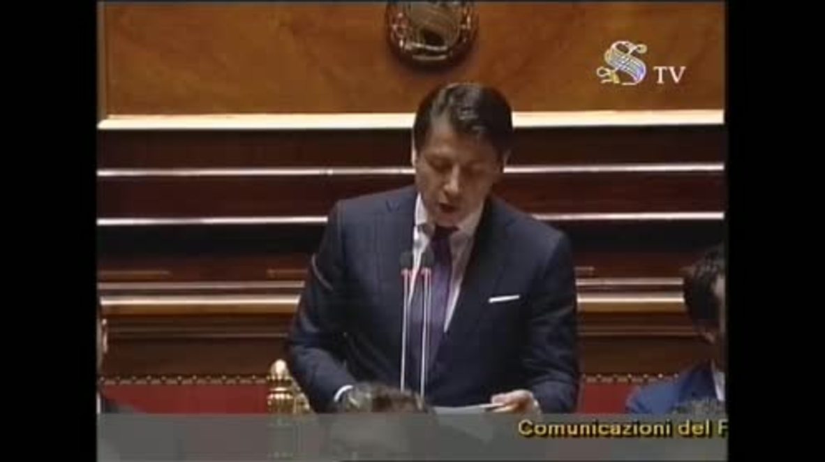 Italy: ‘We will end business of immigration’ – Conte ahead of Senate confidence vote