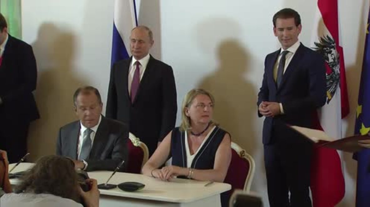 Austria: Russia's Gazprom, Austria's OMV sign gas supplies agreement until 2040