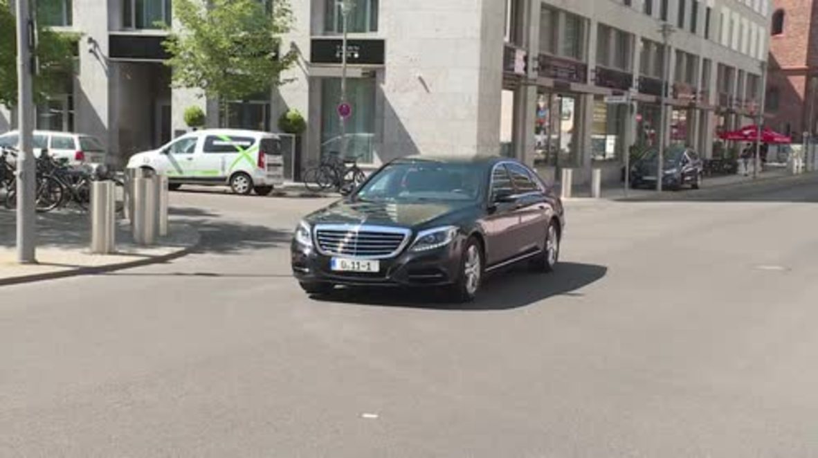 Alemania: Embajador de EE. UU. Grenell llega a la reunión con el secretario de Estado alemán