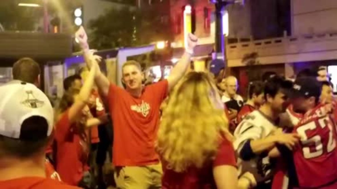 USA: Jubilant fans pour in DC as Capitals wins first Stanley Cup