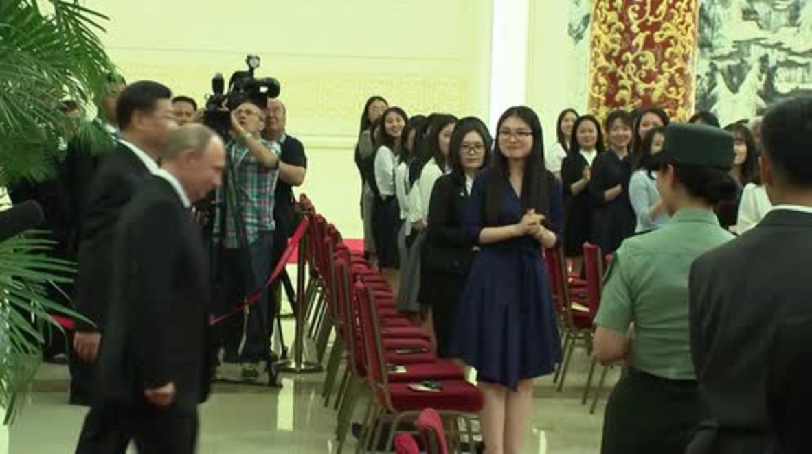 China: Putin first foreign leader awarded Chinese Order of Friendship