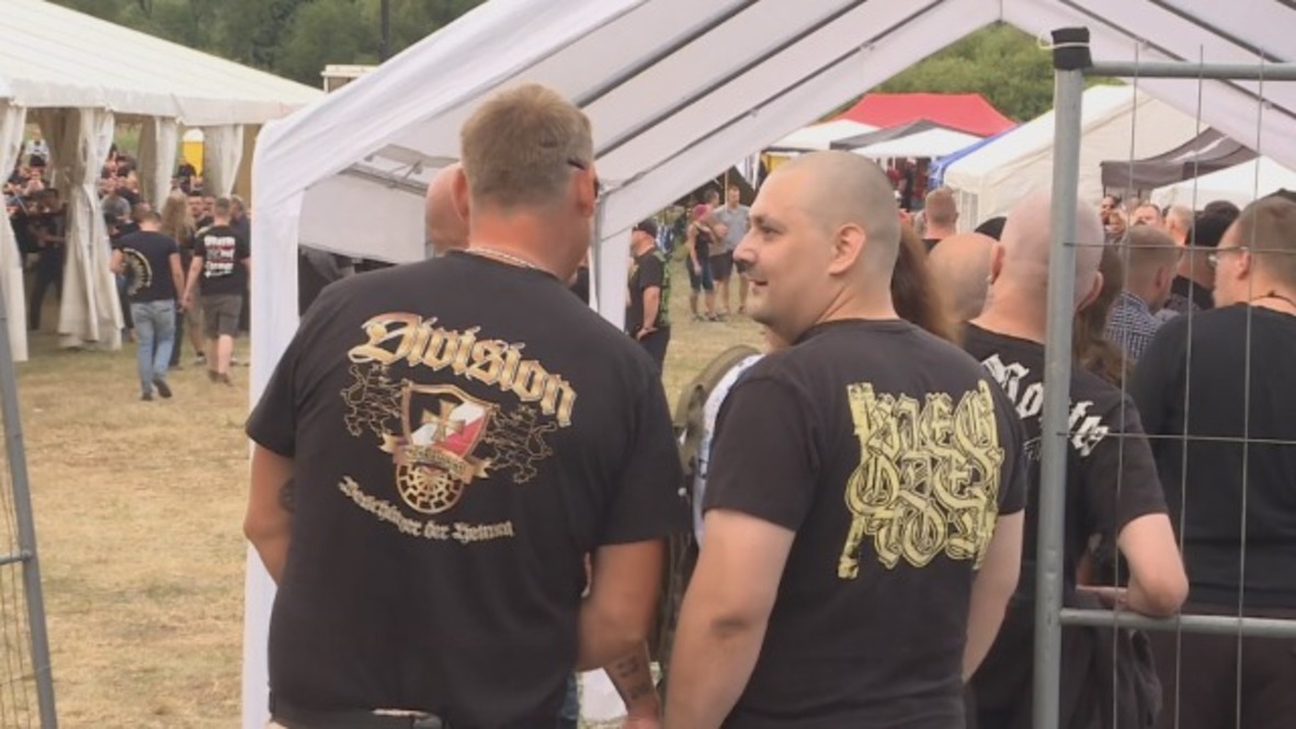 Alemania: Registran una contra protesta en un festival neonazi en Themar