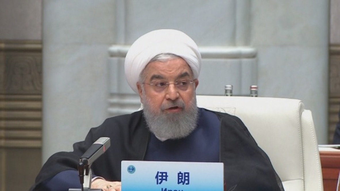 China: Rouhani calls for response to 'destructive' US JCPOA withdrawal