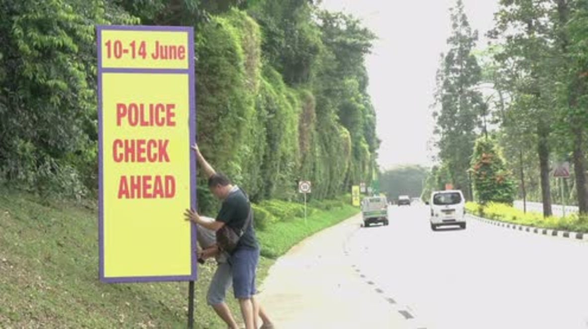 Singapore: Security ramped up in Sentosa ahead of Trump-Kim summit