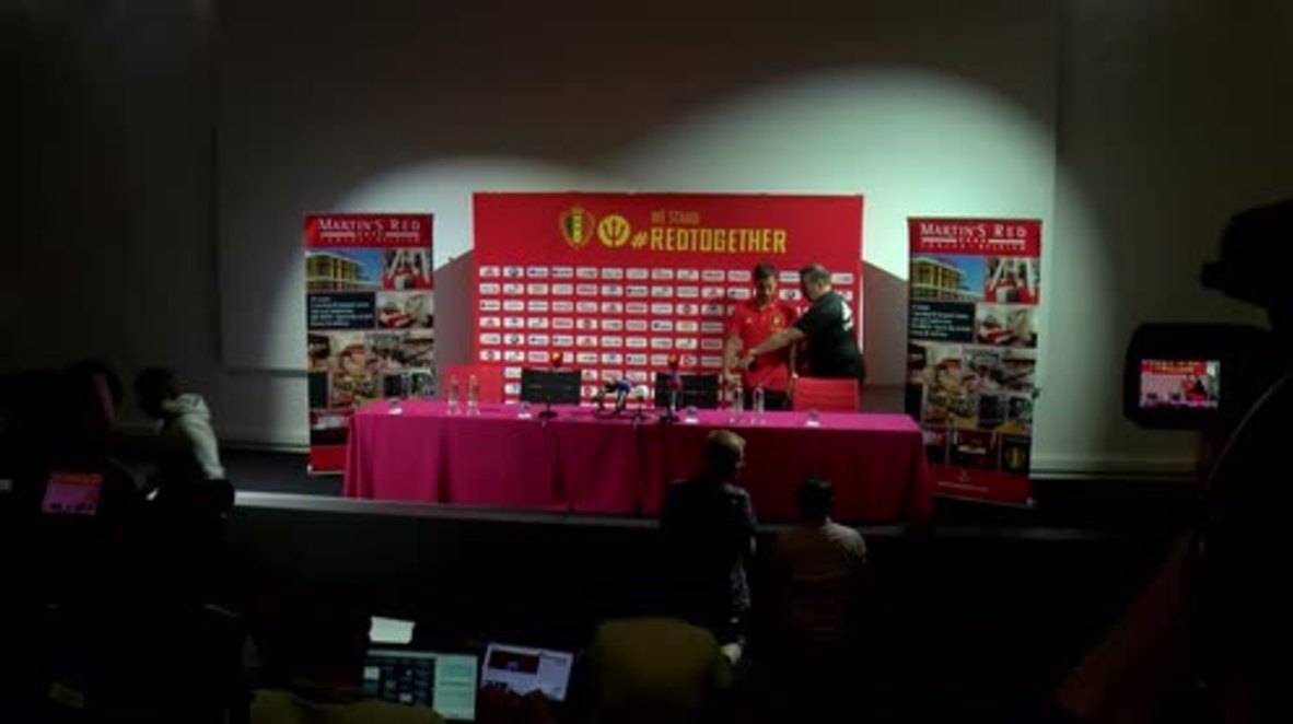 Belgium: Red Devils coach wary of World Cup opponents Tunisia