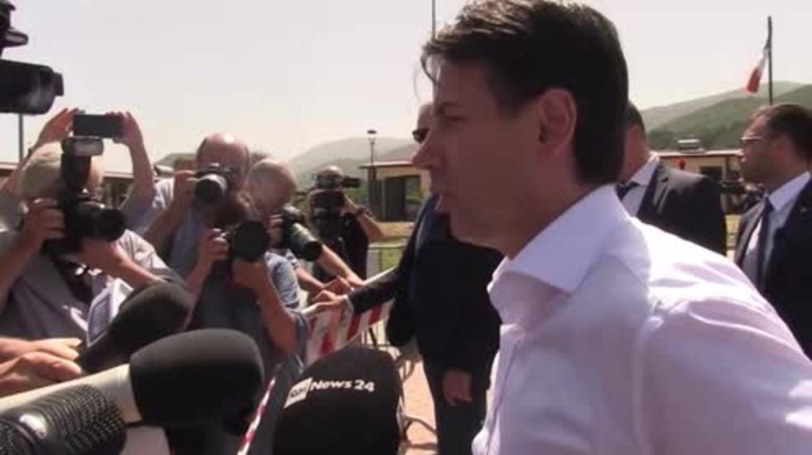 Italy: PM Conte thanks Madrid for taking in Aquarius' migrants