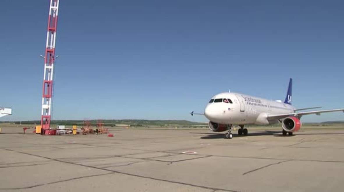 Russia: Danish national football team lands in Anapa ahead of WC