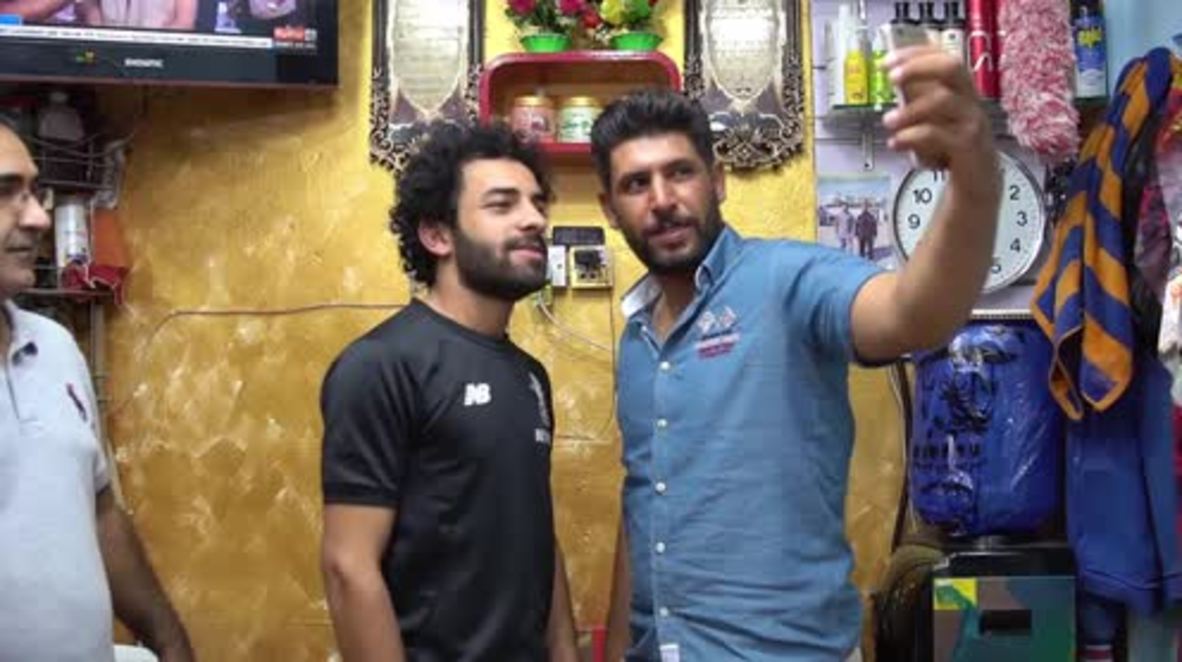 Iraq: Mo Salah doppelganger shoots for the footballing stars