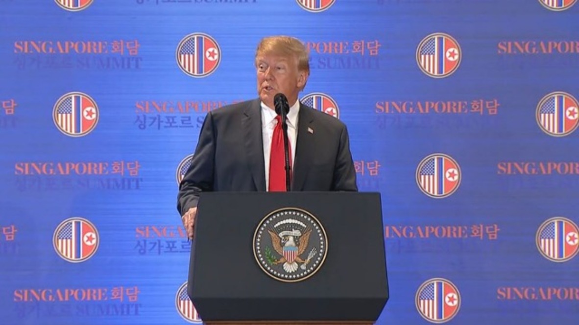 Singapur: Kim Jong-un acordó resolver la repatriación de los restos de soldados estadounidenses, según Trump