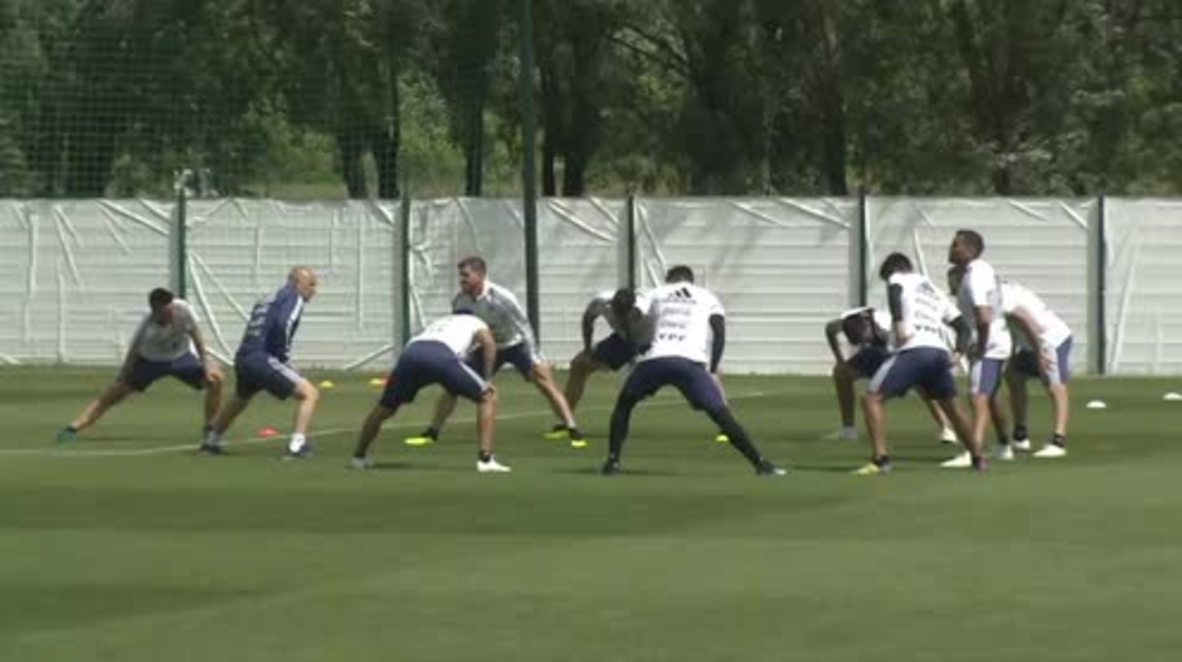Rusia: Argentina entrena para su primer partido del Mundial