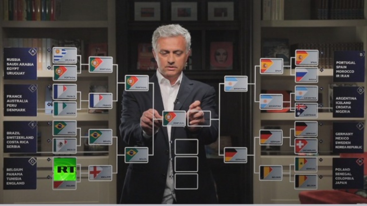 Argentina or Portugal? - Jose Mourinho predicts WC2018 finals