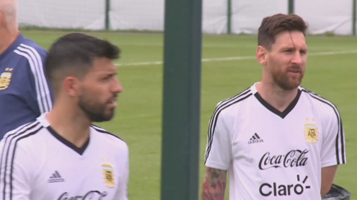 Russia: Messi, Argentina train ahead of WC