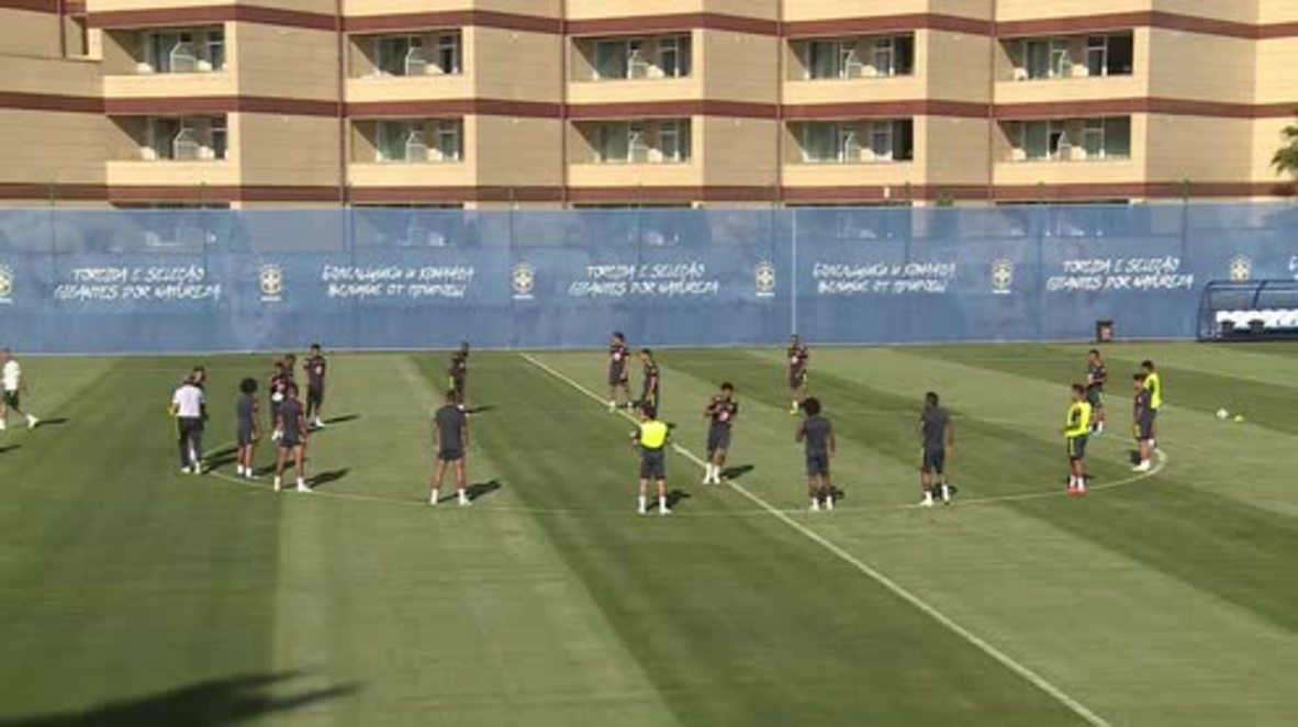 Russia: Midfielder Fred absent from Brazil training session in Sochi